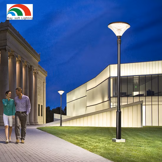 Lampione solare da giardino brevettato da 1,4 m